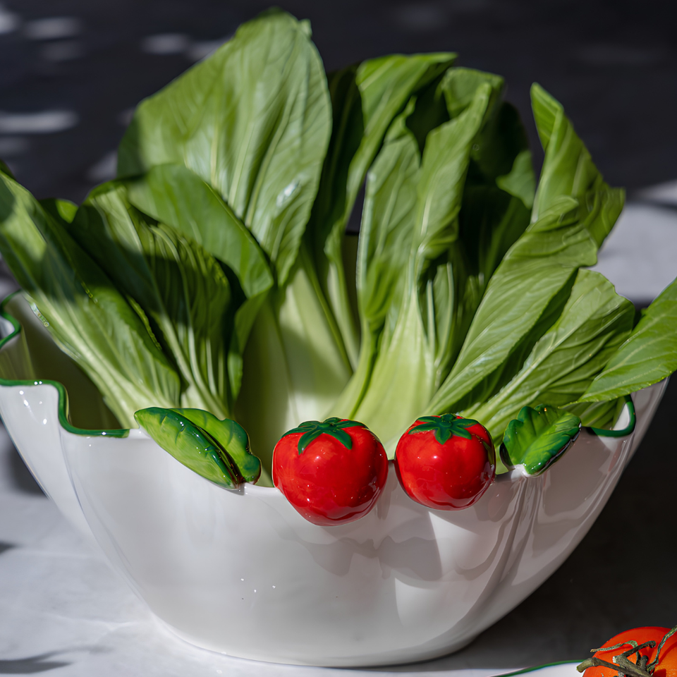 Bowl Decorativo Porcelana Tomates 25cm