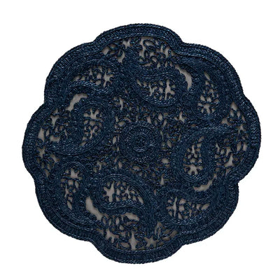 Jogo Americano Brazil Paisley Azul Avulso