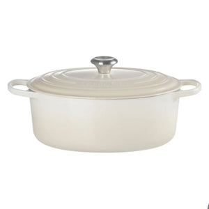 Panela Le Creuset Oval Signature Meringue 7,5L 33cm