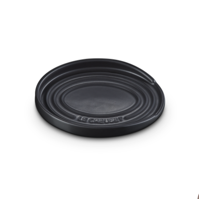 Descanso Oval para Colher Matte Black Le Creuset