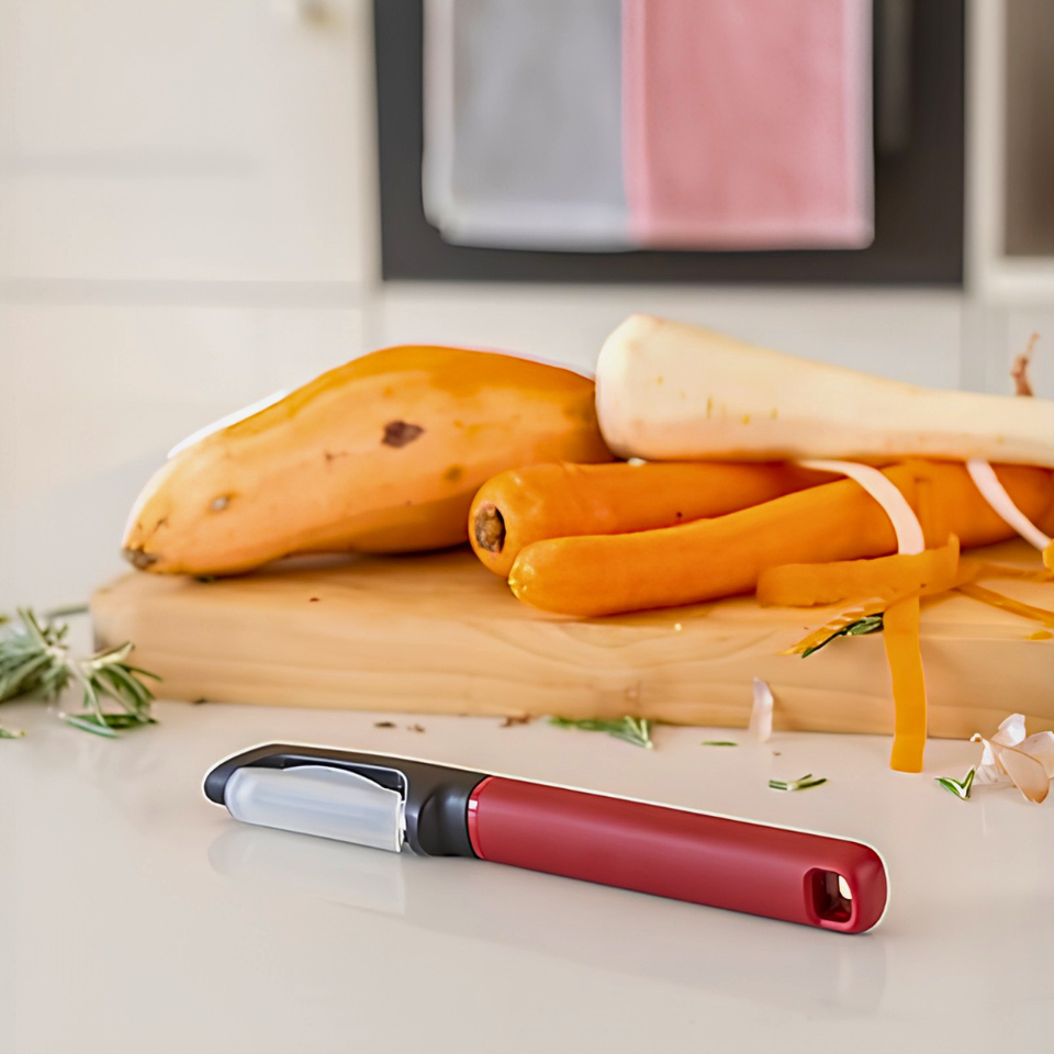 Descascador Peeler Legumes Frutas Casa Vermelho KitchenAid