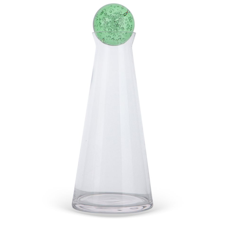 Garrafa Bubble Vidro Verde 1L Linha Sintonia