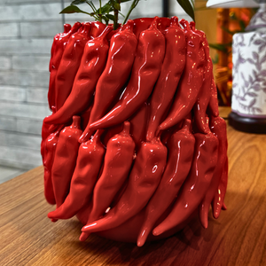 Vaso Cerâmica Pimenta Grande