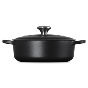 Panela Le Creuset para Risotto Signature Matte Black 3,1L 24cm