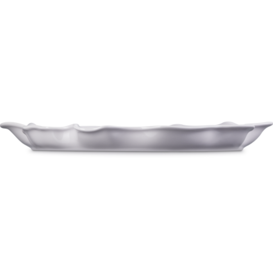Travessa Redonda Cerâmica Ruffle Shallot 36cm Le Creuset