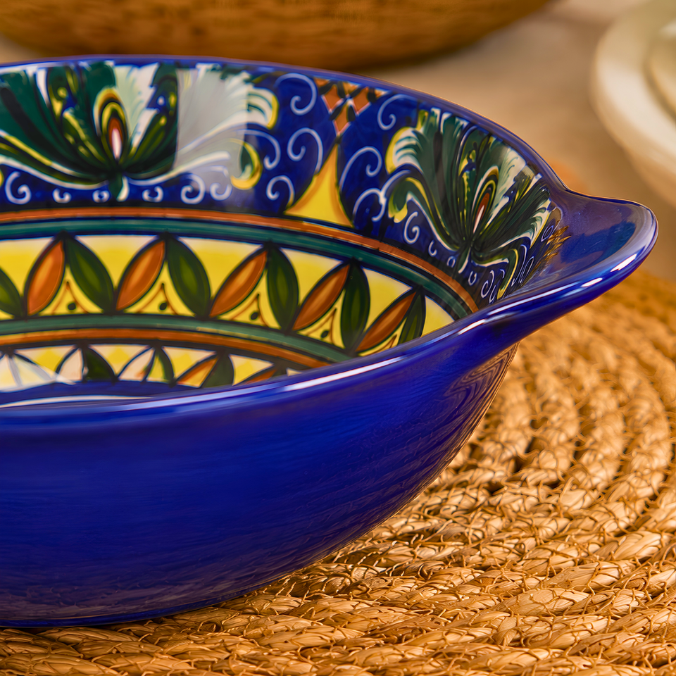 Bowl Cerâmica Azul Collezione Vietri
