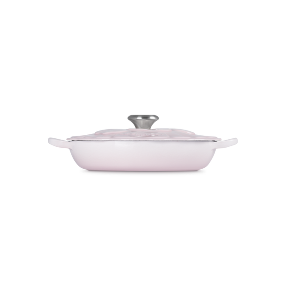 Caçarola Buffet Signature Petal Shell Pink 2,2L 26cm Le Creuset