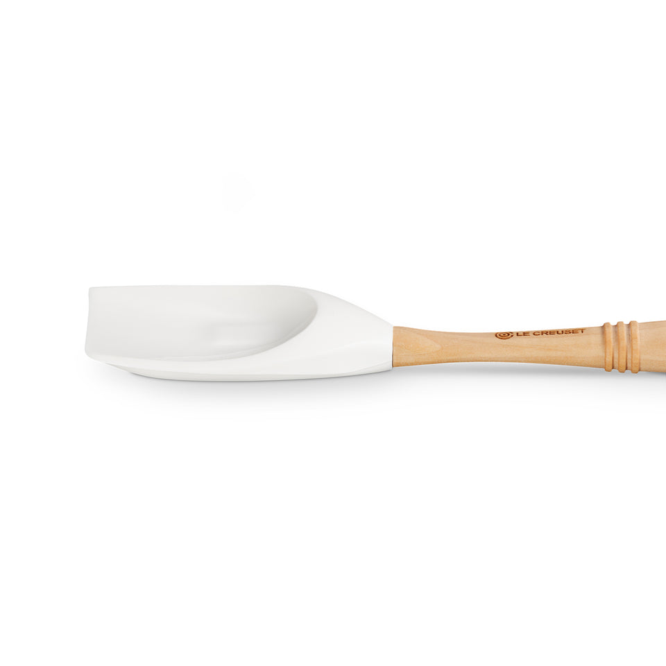 Colher Grande de Silicone Branco Le Creuset Venus