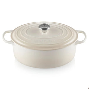 Panela Le Creuset Oval Signature Meringue 7,5L 33cm