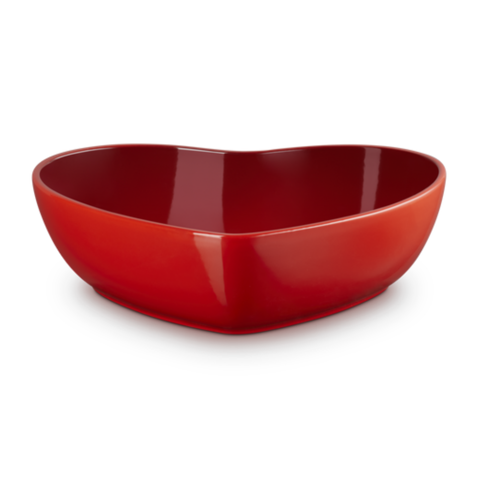 PRÉ-VENDA: Bowl Cerâmica Sphere Seoul Coração Vermelho 2,9L Le Creuset