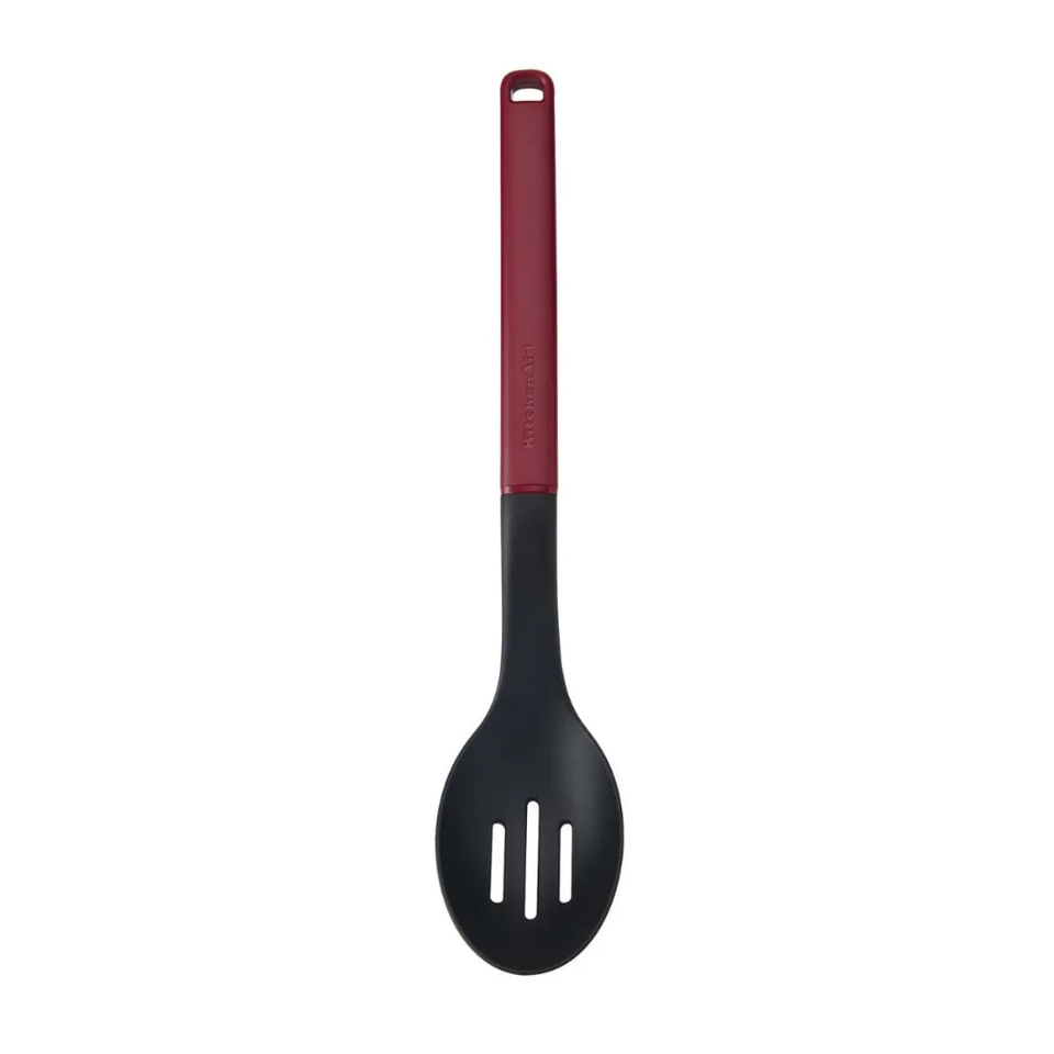 Colher Perfurada Servir Nylon Multiuso Vermelha KitchenAid