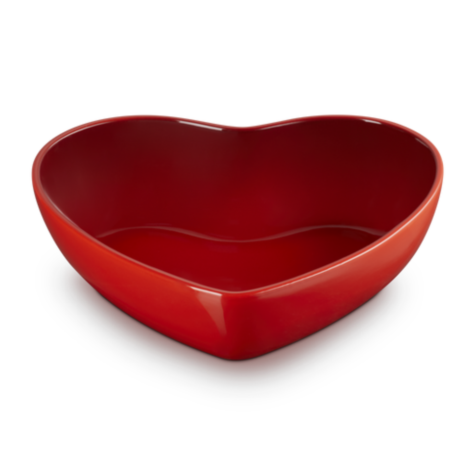 PRÉ-VENDA: Bowl Cerâmica Sphere Seoul Coração Vermelho 2,9L Le Creuset