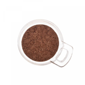 Pote de Vidro com Colher Bambu e Tampa de Cortiça 240ml Lyor