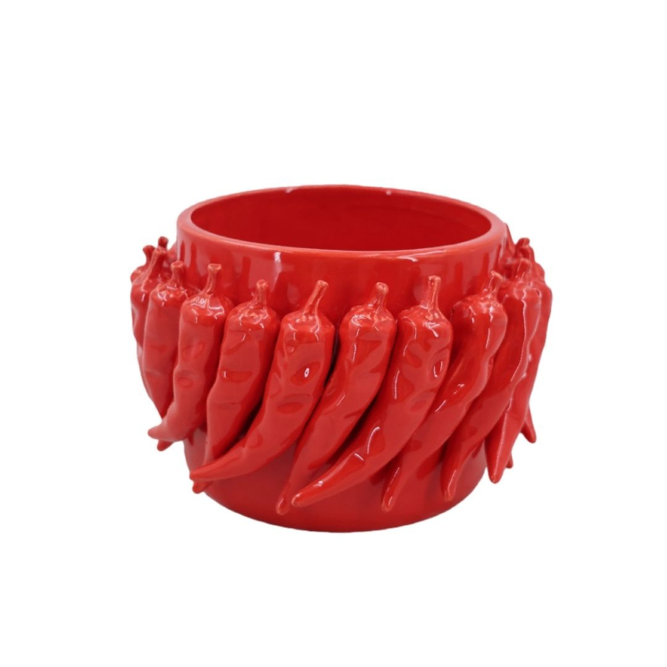 Vaso Cerâmica Pimenta Pequeno