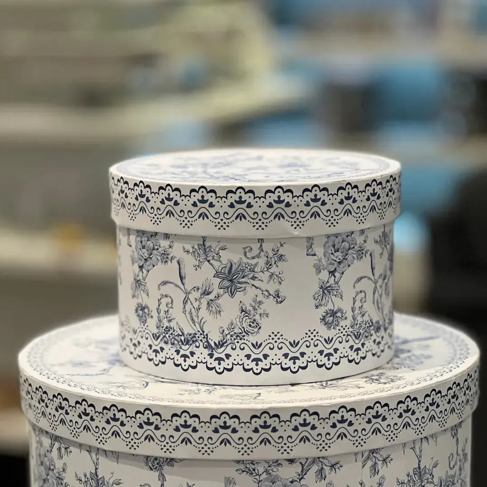 Açucareiro New Bone China Hortênsia 280ml Azul L'Hermitage