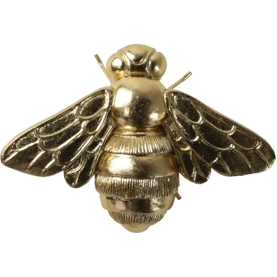 Adorno Decorativo Abelha Bee Happy Poliresina 5,5 x 8 x 11,5cm Tuut