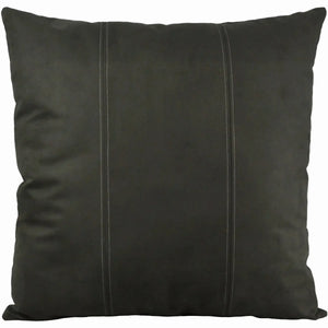 Almofada Camurça 60x60 Pesponto Musgo