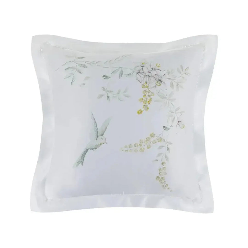 Almofada Isola Bella 300 Fios Cetim 100% Bambu 45x45cm Trussardi