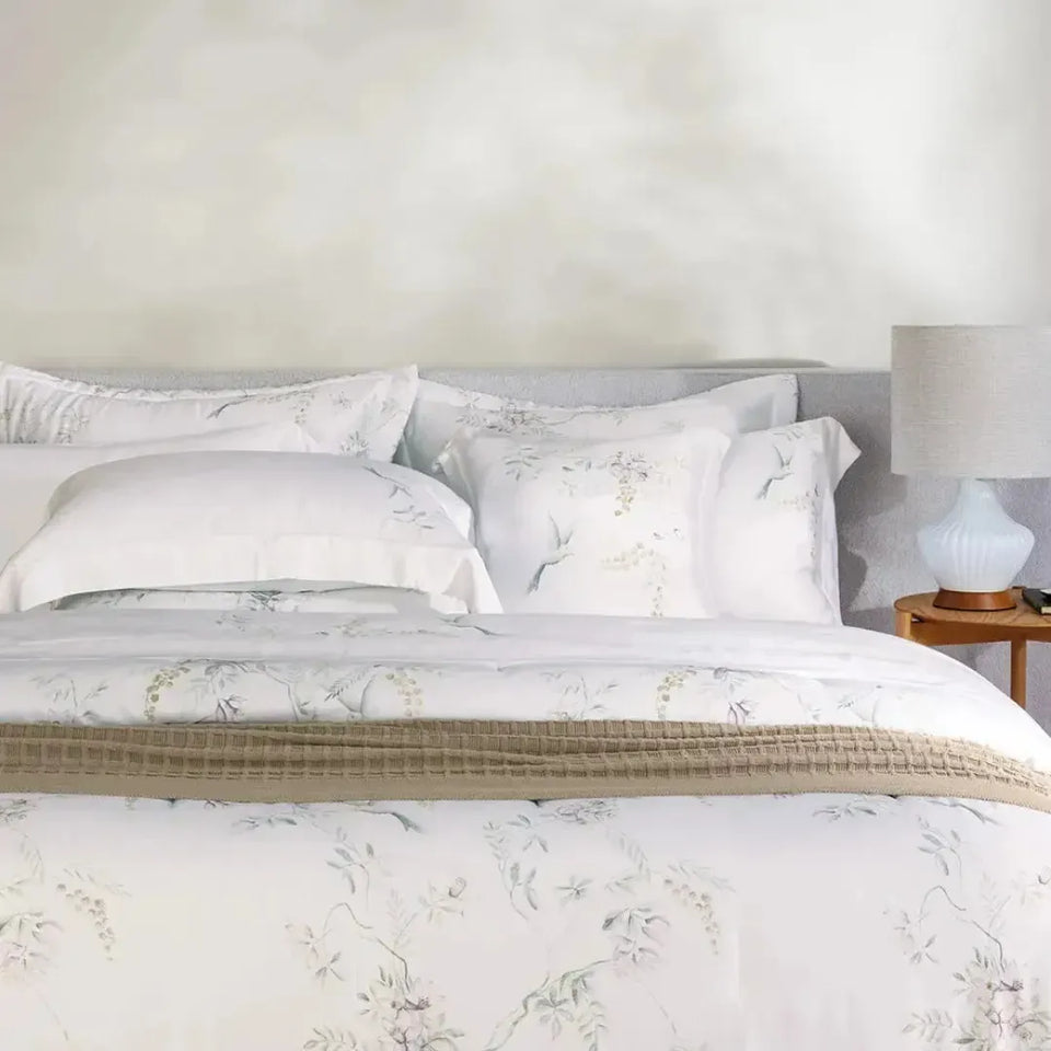 Almofada Isola Bella 300 Fios Cetim 100% Bambu 45x45cm Trussardi