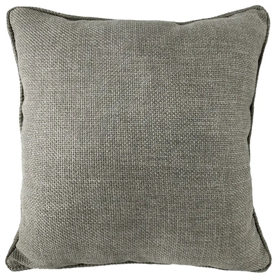 Almofada Linho Cinza 52x52 Lisa Cordão