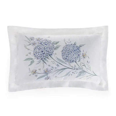 Almofada Ortensie 300 Fios Cetim 100% Bambu 30x50cm Trussardi
