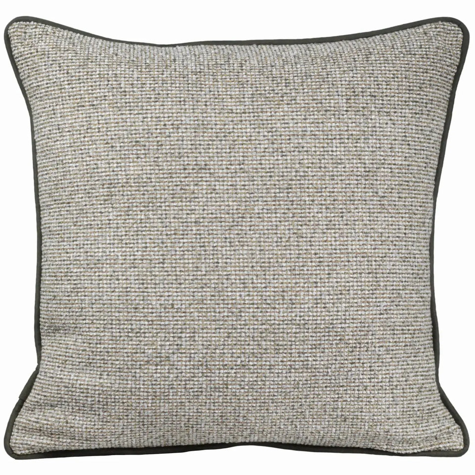 Almofada Rustica Cordão Camurça Musgo 52x52