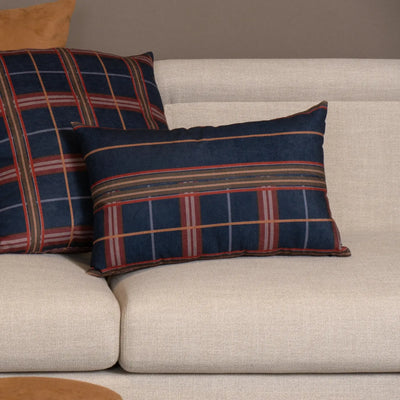 Almofada Viscose 35x52 Estampado Marinho