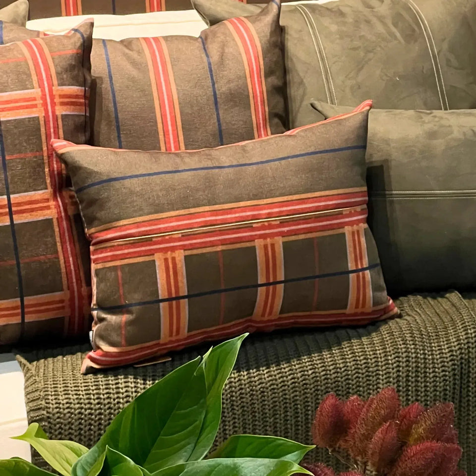 Almofada Viscose 35x52 Estampado Musgo