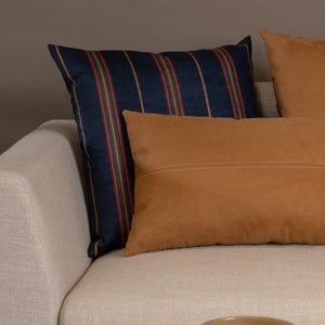 Almofada Viscose 52x52 Listra Marinho