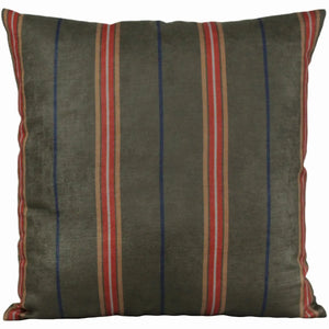 Almofada Viscose 52x52 Listra Musgo