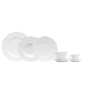 Aparelho de Jantar 42 Peças Porcelana Wolff Maldivas Branco