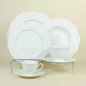 Aparelho de Jantar 42 Peças Porcelana Wolff Maldivas Branco