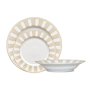 Aparelho de Jantar Porcelana Carnivale Champagne 18 Peças Noritake