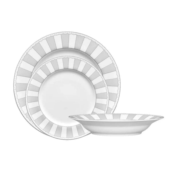 Aparelho de Jantar Porcelana Carnivale Moonlight 18 Peças Noritake