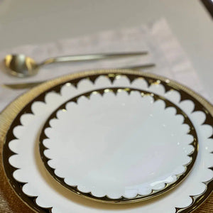 Aparelho de Jantar Porcelana Egg 30 Peças Wolff