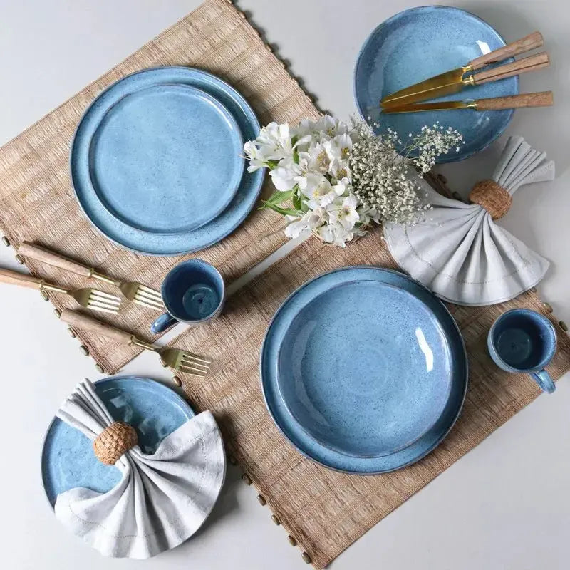 Aparelho de Jantar Stoneware Bio Breeze 16 Peças Porto Brasil
