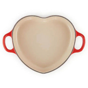 Assadeira Baixa Tradition Coração 20cm Le Creuset