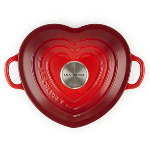 Assadeira Baixa Tradition Coração 20cm Le Creuset