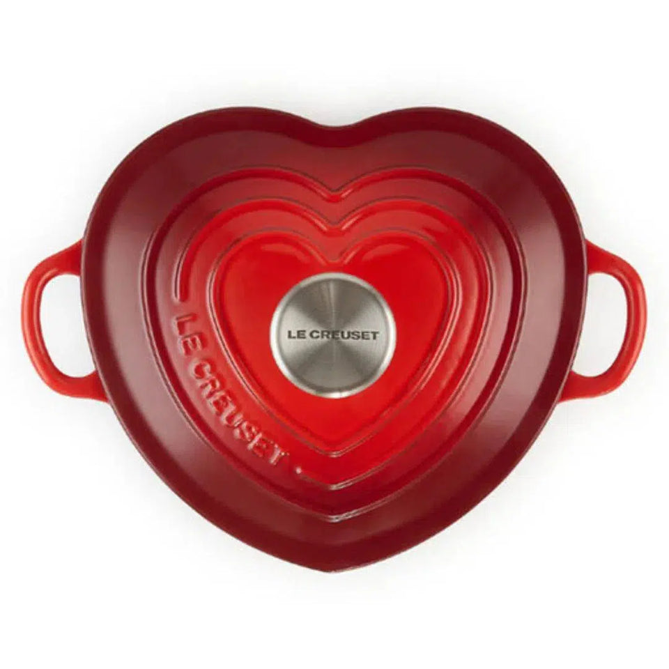 Assadeira Baixa Tradition Coração 20cm Le Creuset