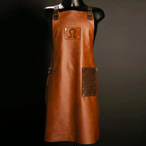 Avental Artemano em Modelo Carnívoro Terracota
