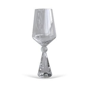 PRÉ-VENDA: Jogo 6 Taças de Vinho em Vidro com Esfera Transparente Pure Linha Sintonia 595ml