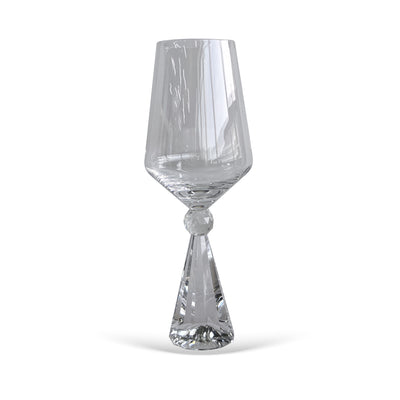 PRÉ-VENDA: Jogo 6 Taças de Vinho em Vidro com Esfera Transparente Pure Linha Sintonia 595ml