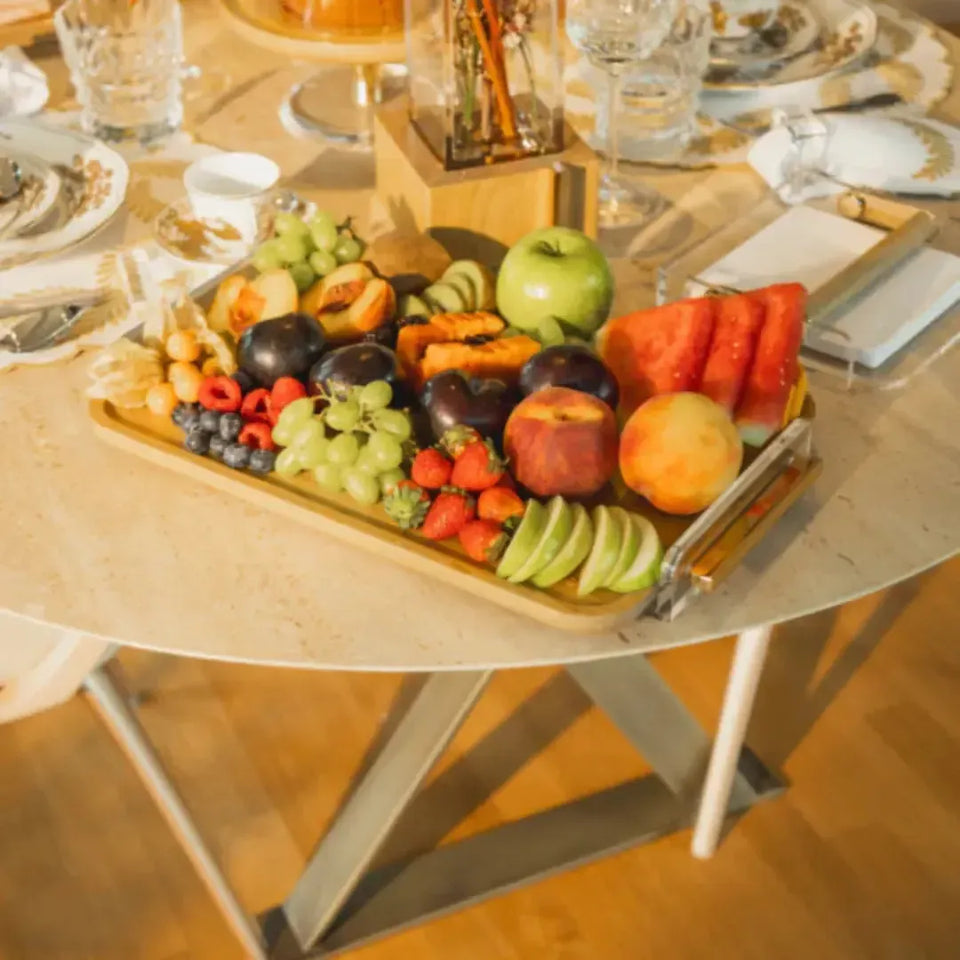 Bandeja Grande Acrílico / Madeira Alenya Onom