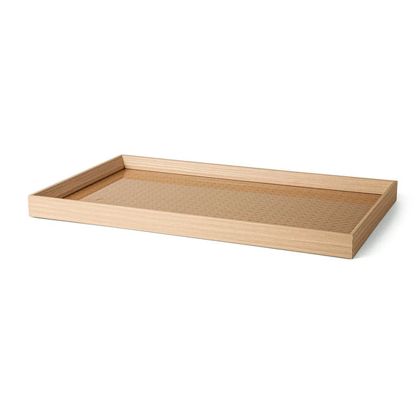 Bandeja Grande em MDF com PU 3x45x27cm Mart