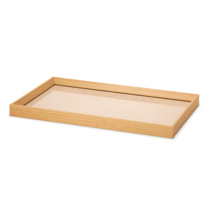 Bandeja MDF com Linho 3x45x27cm Mart