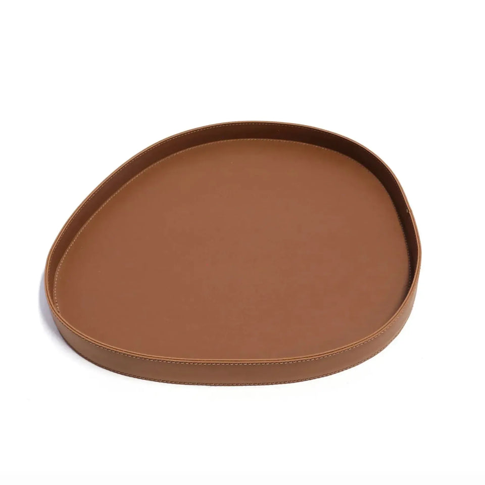 Bandeja Vitoria Régia Couro Vegano Média Montana Havana