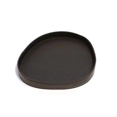 Bandeja Vitoria Régia Couro Vegano Média Montana Preta