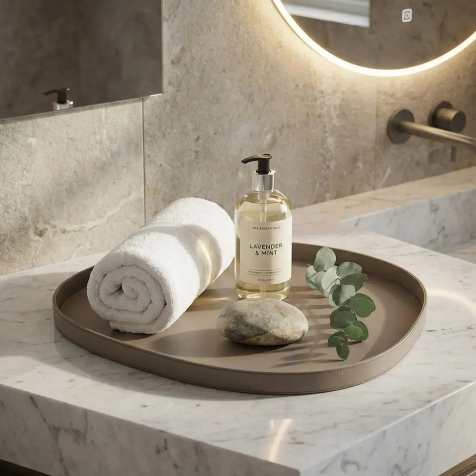 Bandeja Vitoria Régia Couro Vegano Médio Montana Fendi