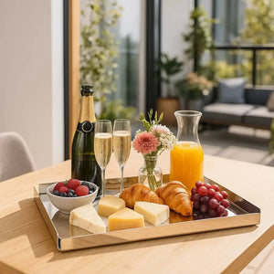 Bandeja de Prata Shefield Plate 60x40cm