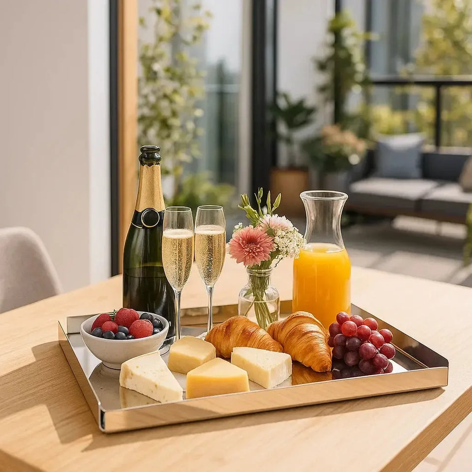 Bandeja de Prata Shefield Plate 60x40cm